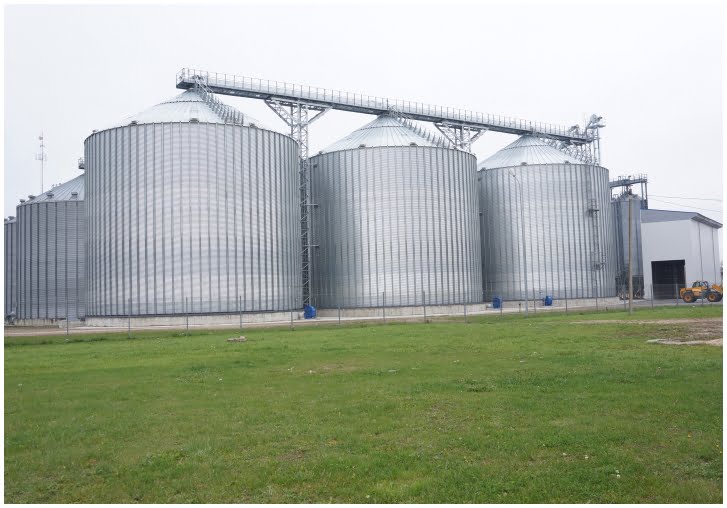 Grain storage in Joniškis